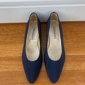 Fratello Rossetti blue pointy flats
